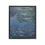 Claude Monet- Water Lilies  Framed Canvas Print Gallery Image 8