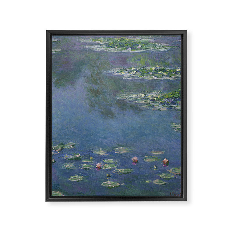Claude Monet- Water Lilies  Framed Canvas Print Gallery Image 8
