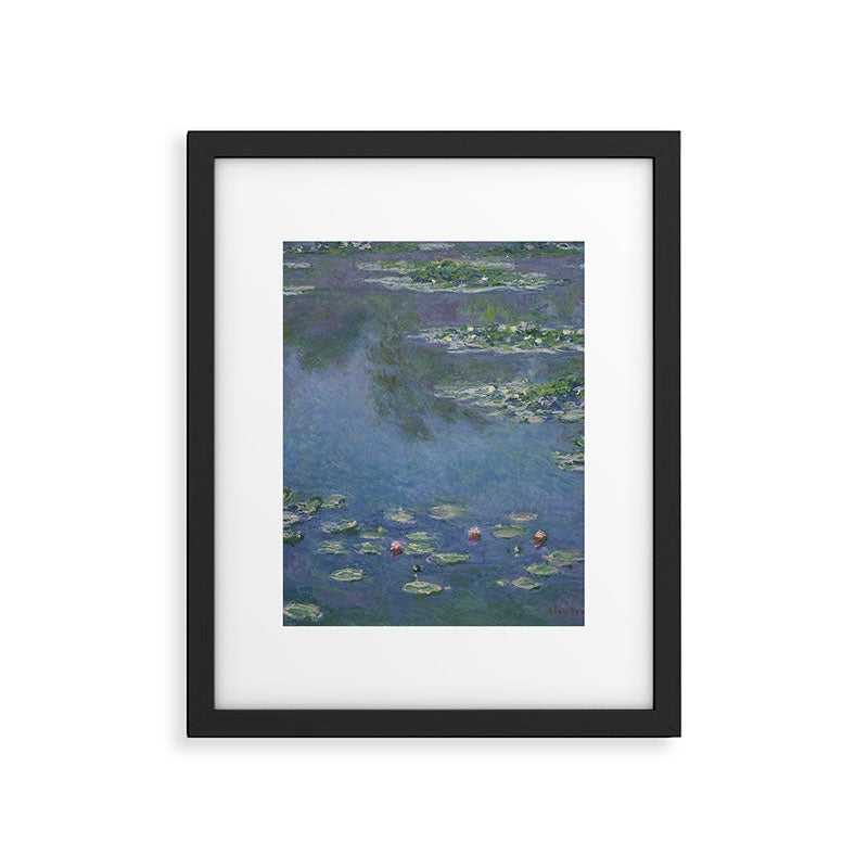 Claude Monet- Water Lilies  Framed Art Print Gallery Image 4