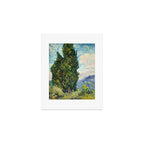 Cypresses by Vincent Van Gogh Art Print Gallery Image 1