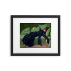 Decadent Young Woman after the Dance Framed Art Print Gallery Image 4