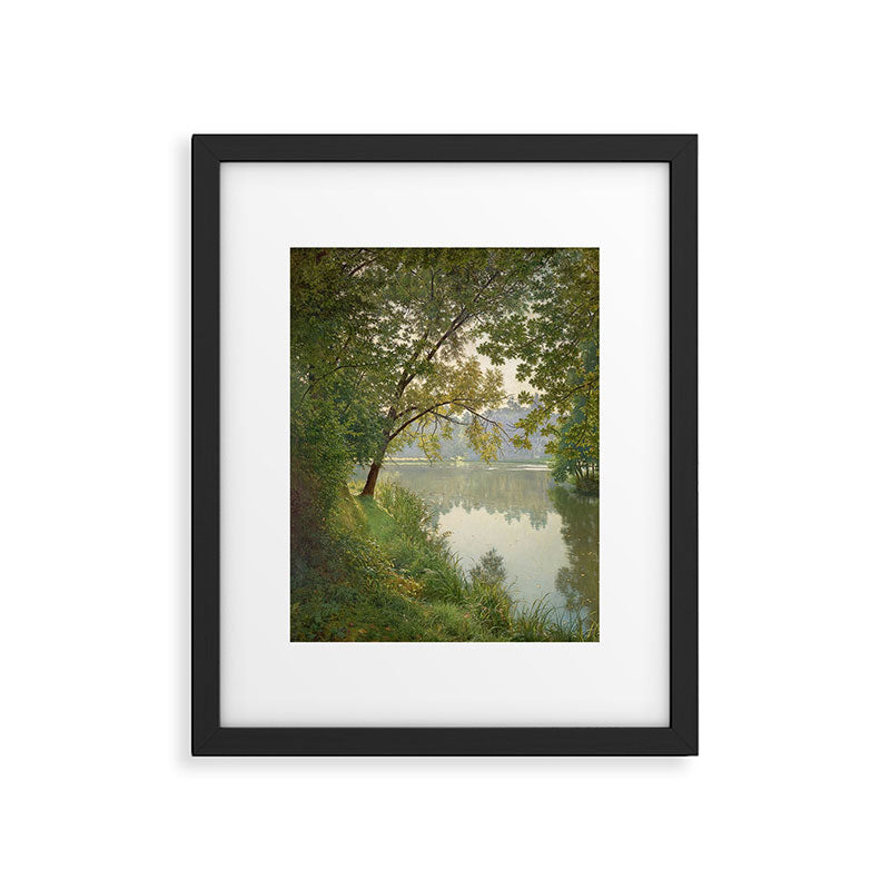 From Waters Edge - Landscape Painting Framed Art Print Gallery Image 5