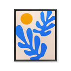Henri Matisse - Leaves - Blue Framed Canvas Print Gallery Image 6