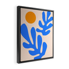 Henri Matisse - Leaves - Blue Framed Canvas Print Gallery Image 2