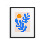 Henri Matisse - Leaves - Blue Framed Art Print Gallery Image 5