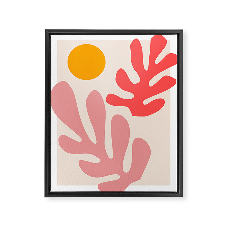 Henri Matisse - Leaves - Blush Framed Canvas Print Gallery Image 6