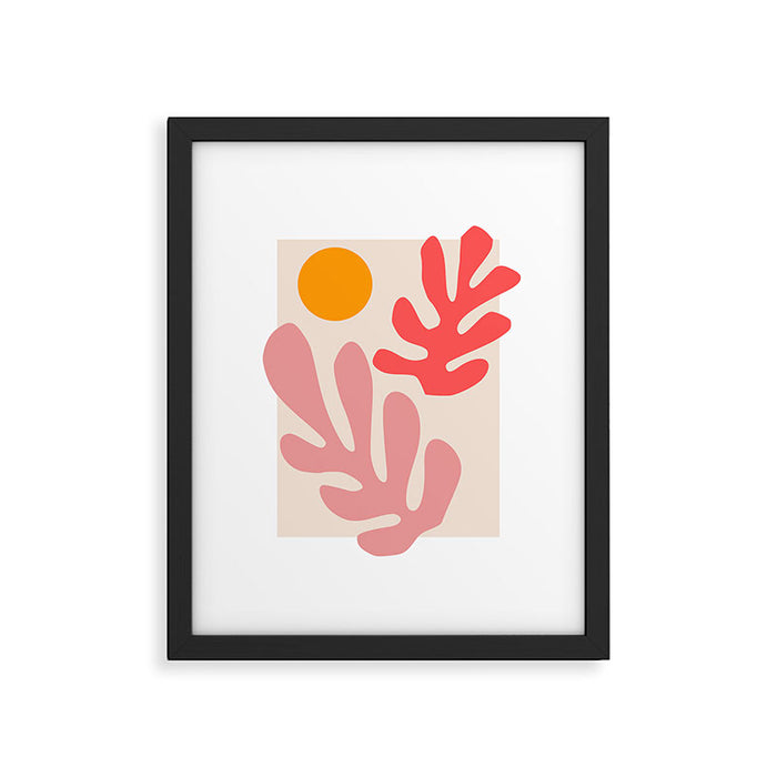 Henri Matisse - Leaves - Blush Framed Art Print Gallery Image 1