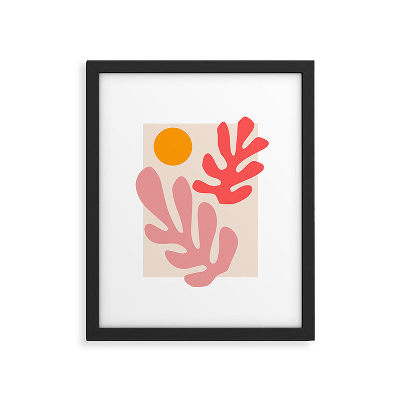 Henri Matisse - Leaves - Blush Framed Art Print Gallery Image 5