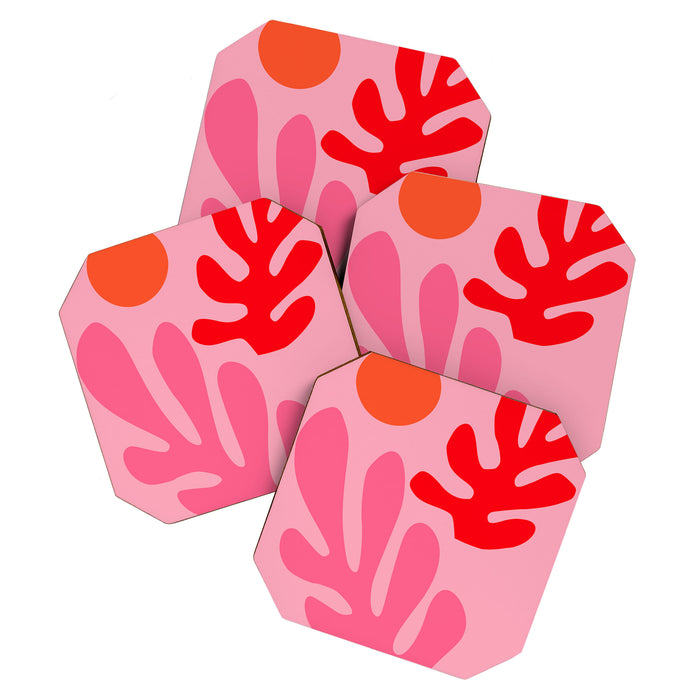 Henri Matisse - Leaves - Bubblegum Coaster Gallery Image 1