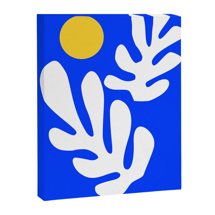 Henri Matisse - Leaves - Deep Blue Canvas Print Gallery Image 1