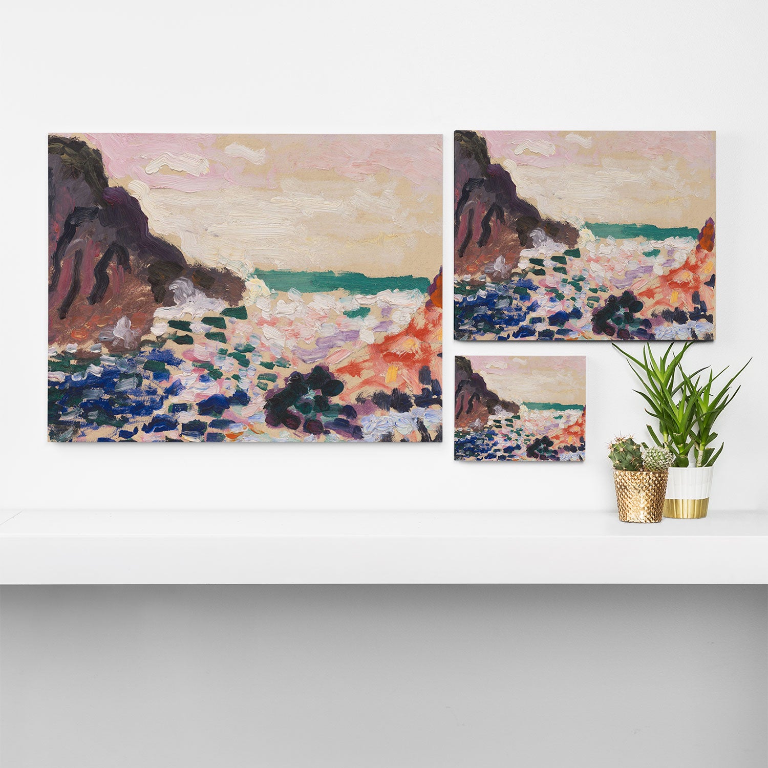Henri Matisse - Seascape (Beside the Sea) Canvas Print Gallery Image 3