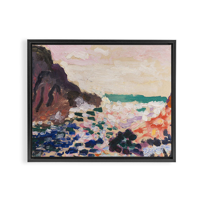 Henri Matisse - Seascape (Beside the Sea) Framed Canvas Print Gallery Image 1