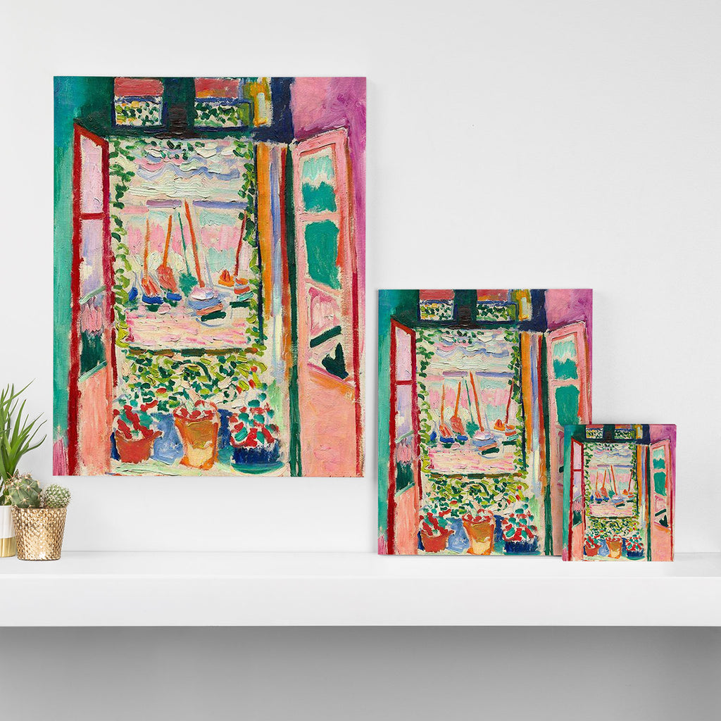Henri Matisse - The Open Window Canvas Print Gallery Image 3