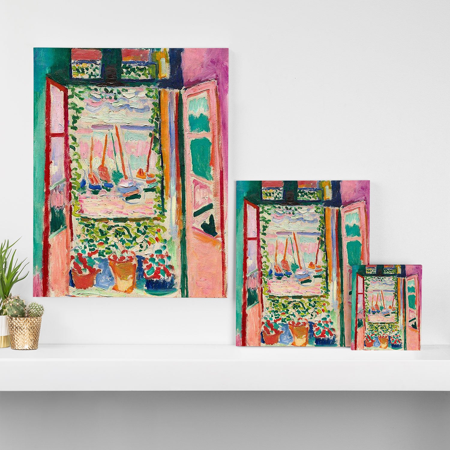 Henri Matisse - The Open Window Canvas Print Gallery Image 3