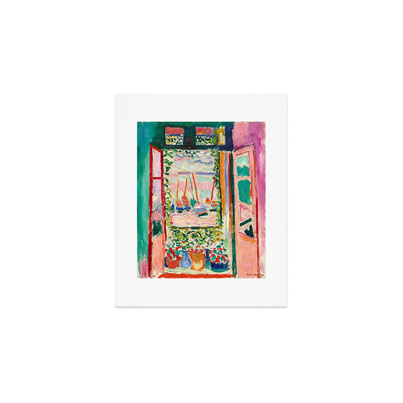 Henri Matisse - The Open Window Art Print Gallery Image 1
