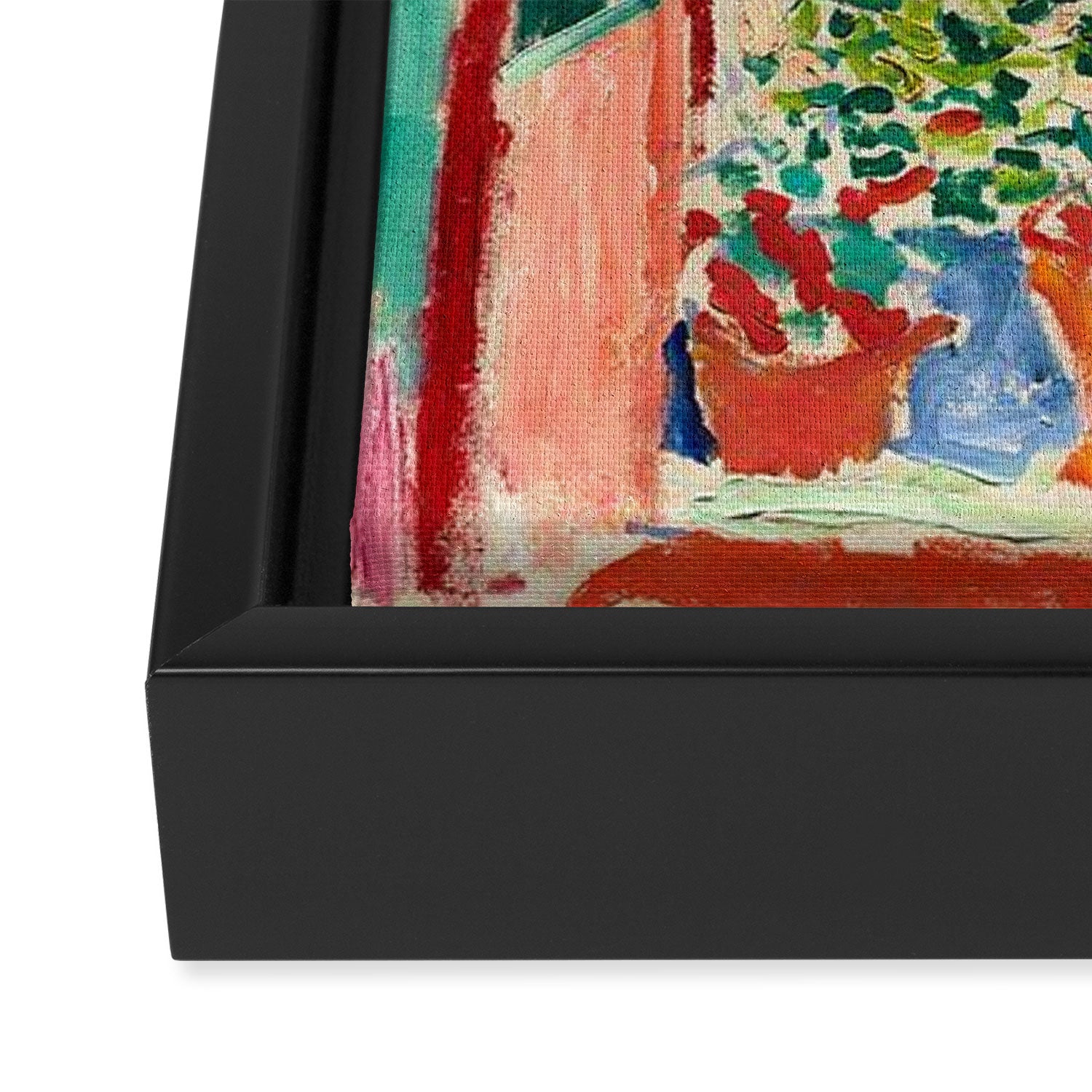 Henri Matisse - The Open Window Framed Canvas Print Gallery Image 3