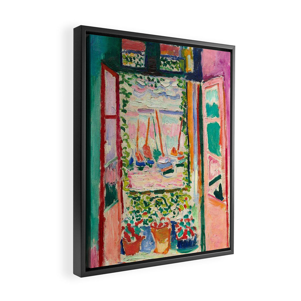 Henri Matisse - The Open Window Framed Canvas Print Gallery Image 2