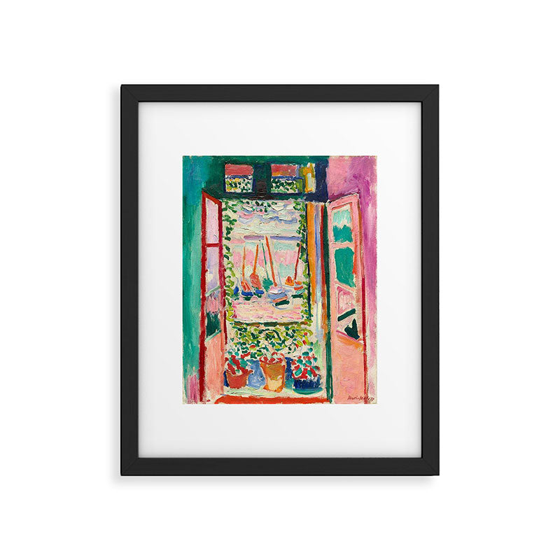 Henri Matisse - The Open Window Framed Art Print Gallery Image 5