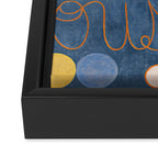 Hilma af Klint - Group IV, The Ten Largest, No. 1, Childhood Framed Canvas Print Gallery Image 3