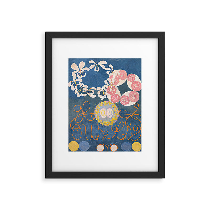 Hilma af Klint - Group IV, The Ten Largest, No. 1, Childhood Framed Art Print Gallery Image 5