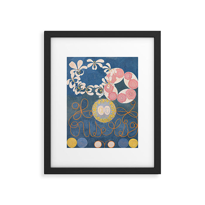 Hilma af Klint - Group IV, The Ten Largest, No. 1, Childhood Framed Art Print Gallery Image 1