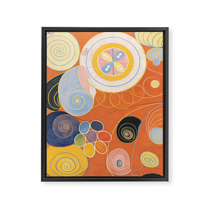 Hilma af Klint ,The Ten Largest, No. 4, Youth Framed Canvas Print Gallery Image 6