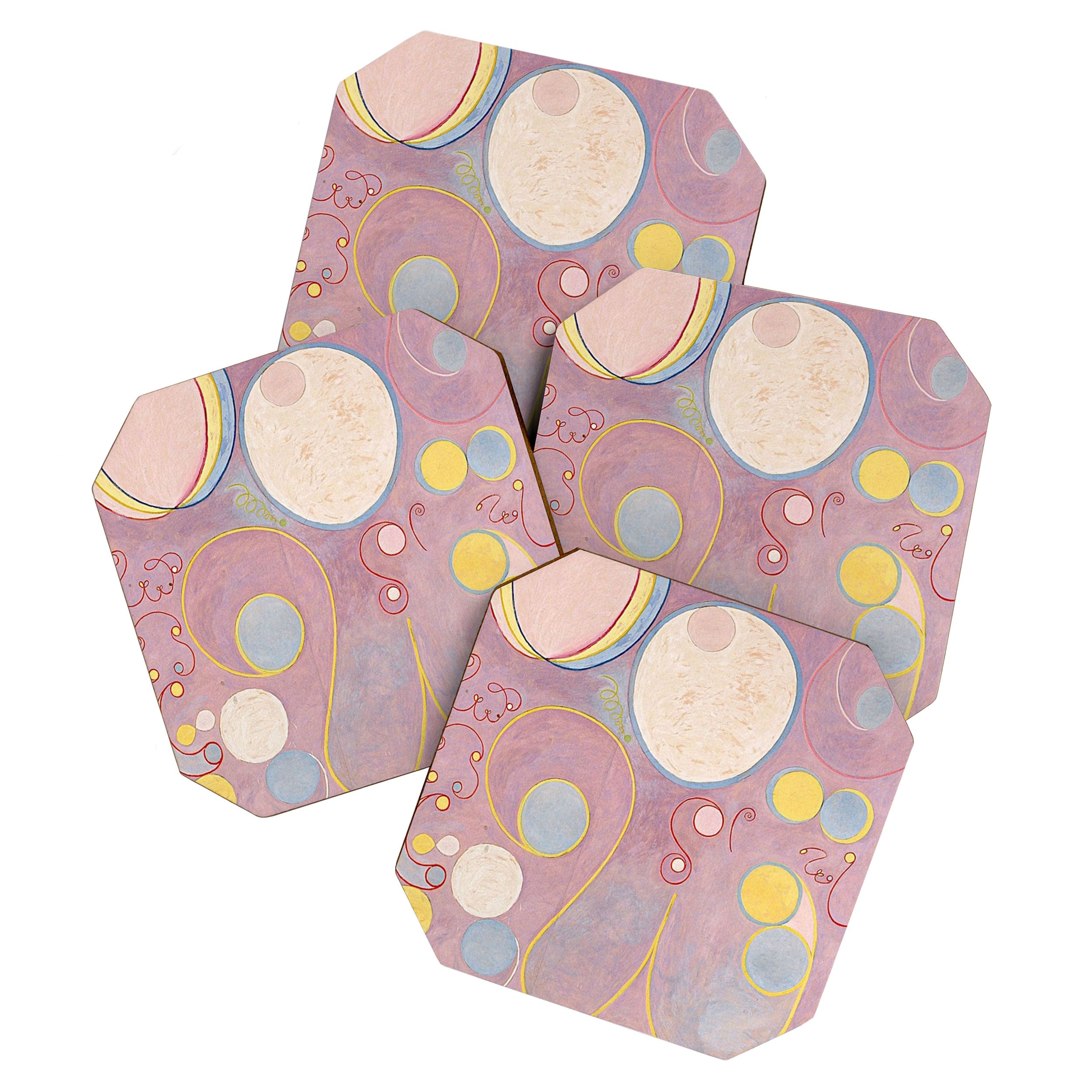 Hilma af Klint - The Ten Largest, No. 8, Adulthood Coaster Gallery Image 1