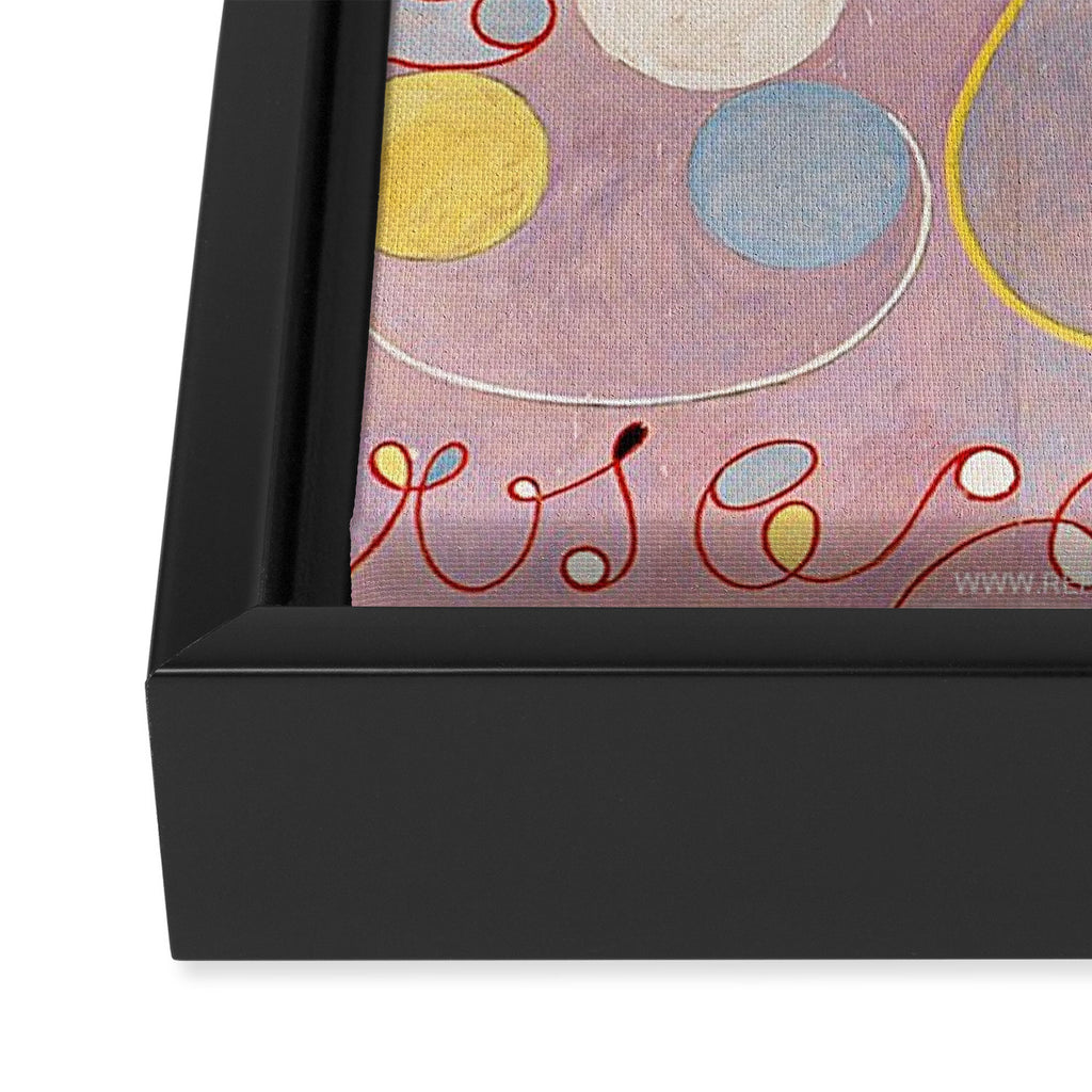 Hilma af Klint - The Ten Largest, No. 8, Adulthood Framed Canvas Print Gallery Image 3