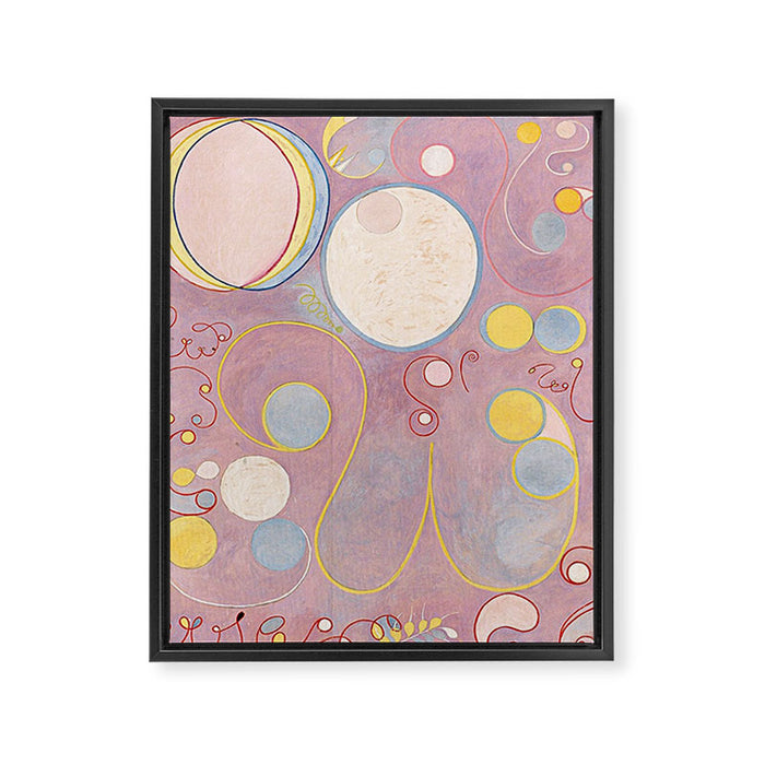 Hilma af Klint - The Ten Largest, No. 8, Adulthood Framed Canvas Print Gallery Image 1