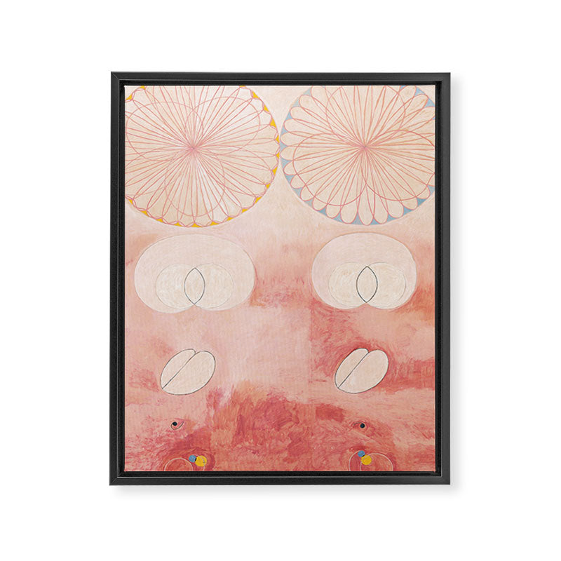 Hilma af Klint - The Ten Largest, No. 9, Old Age Framed Canvas Print Gallery Image 6