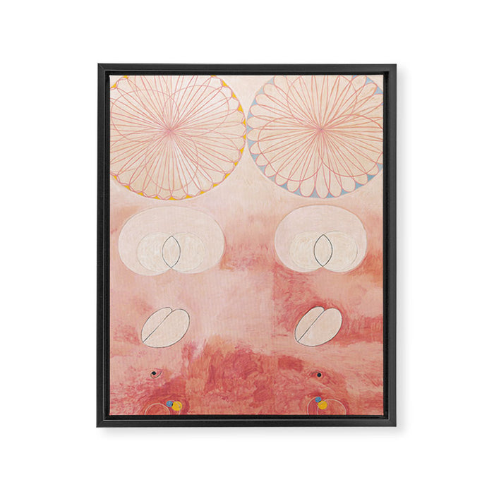 Hilma af Klint - The Ten Largest, No. 9, Old Age Framed Canvas Print Gallery Image 1