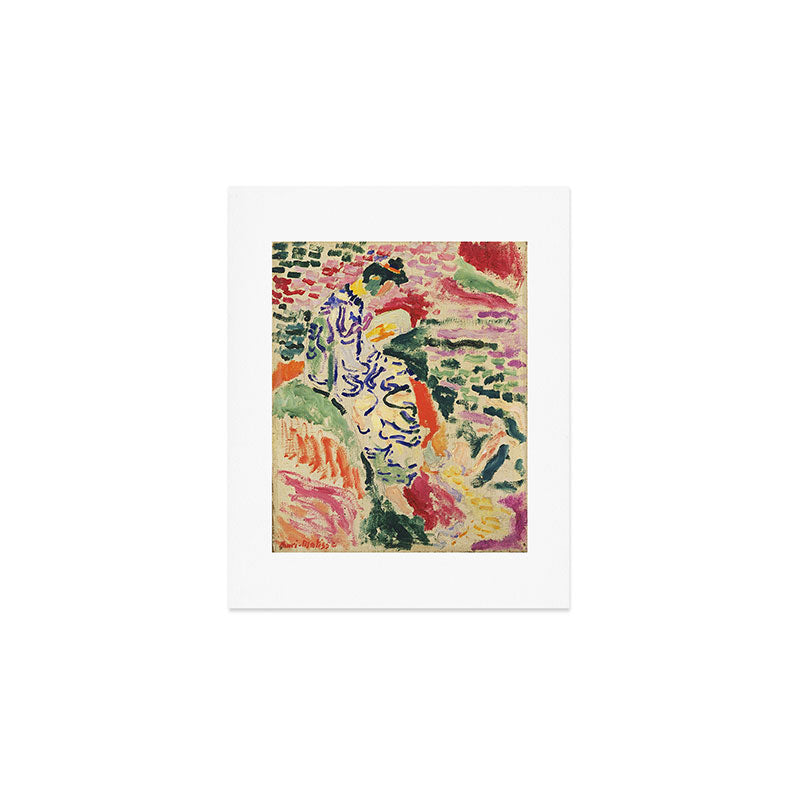 La Japonaise Woman beside the Water by Henri Matisse Art Print Gallery Image 1