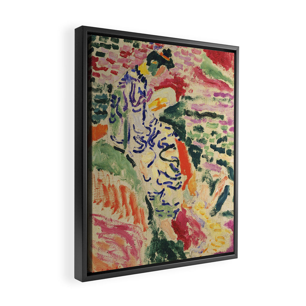 La Japonaise Woman beside the Water by Henri Matisse Framed Canvas Print Gallery Image 2