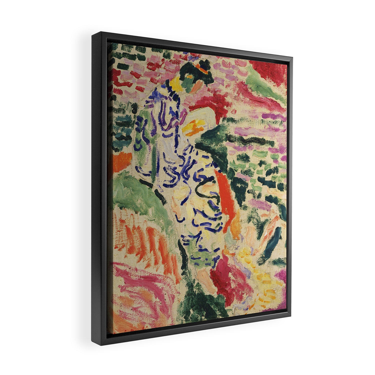 La Japonaise Woman beside the Water by Henri Matisse Framed Canvas Print Gallery Image 2