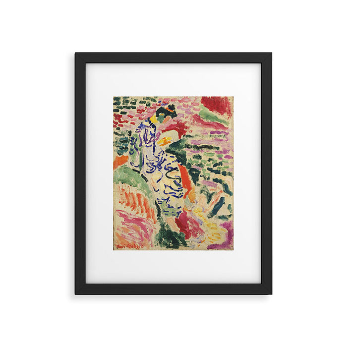 La Japonaise Woman beside the Water by Henri Matisse Framed Art Print Gallery Image 1