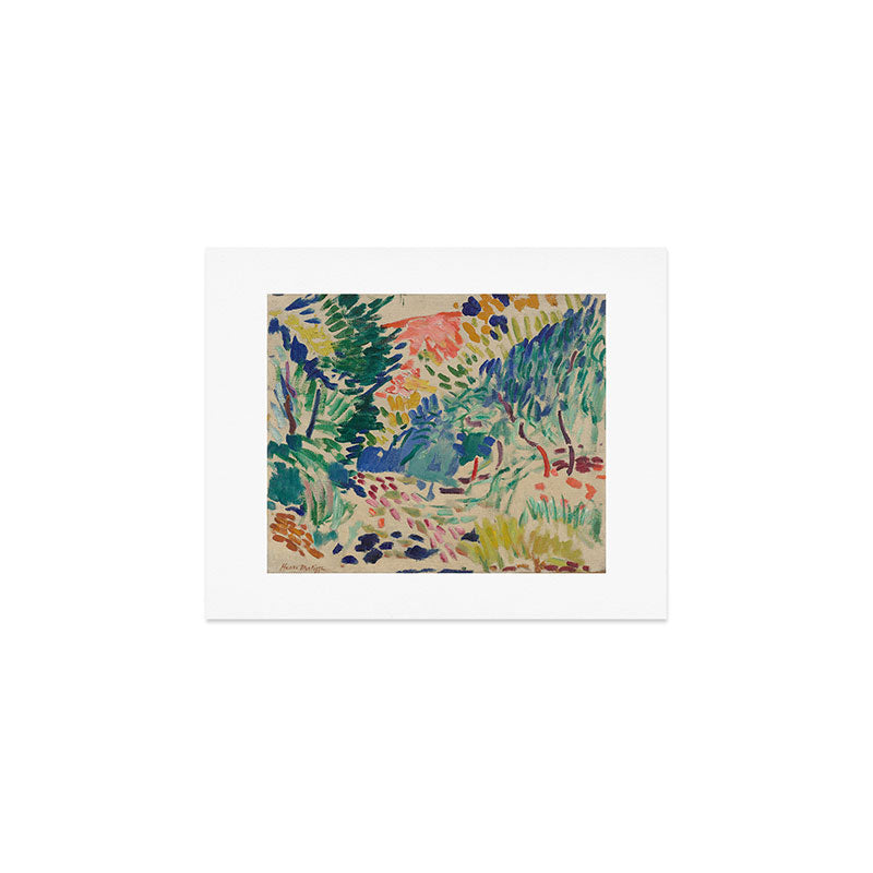 Landscape At Collioure By Henri Matisse Art Print