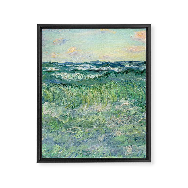 Marine, Pourville Framed Canvas Print Gallery Image 6