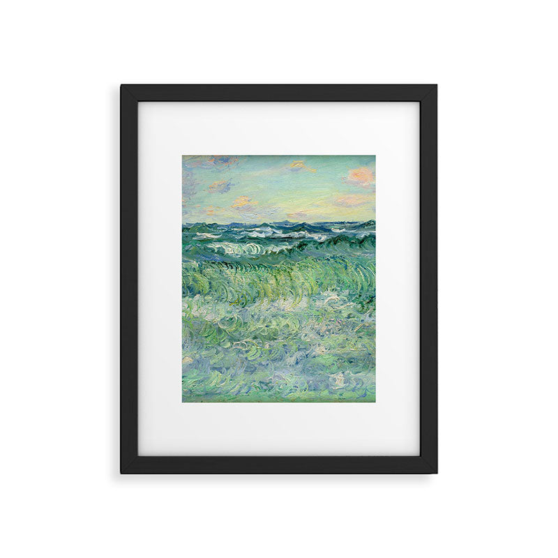 Marine, Pourville Framed Art Print Gallery Image 5