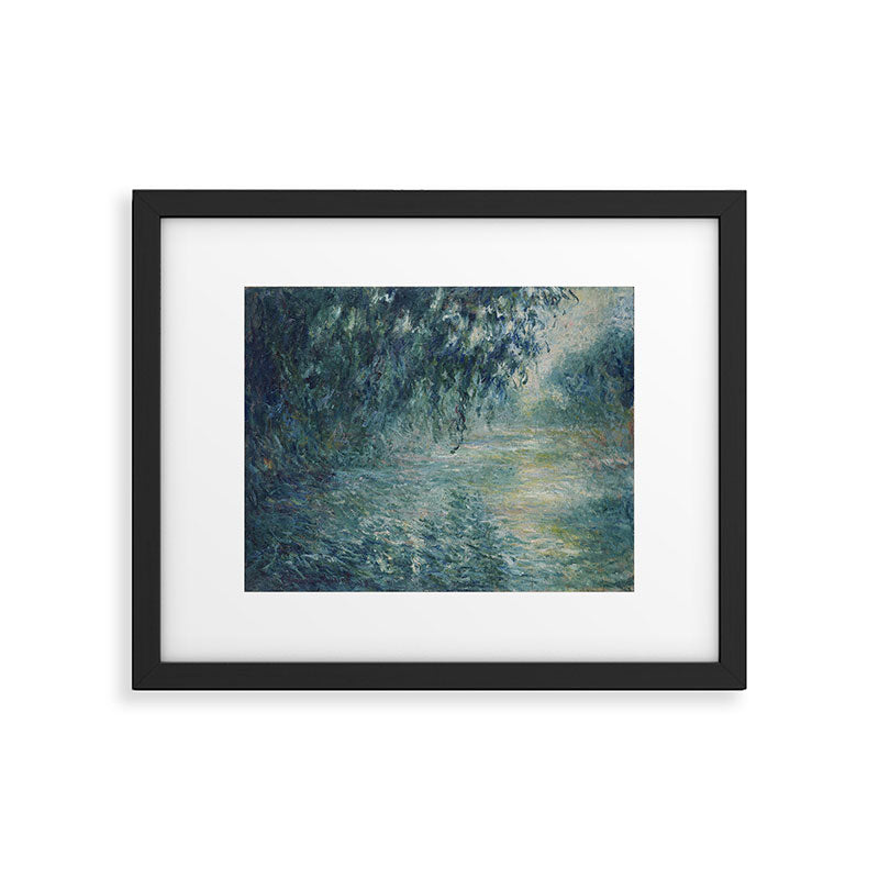 Morning on the Seine, Claude Monet Framed Art Print Gallery Image 5