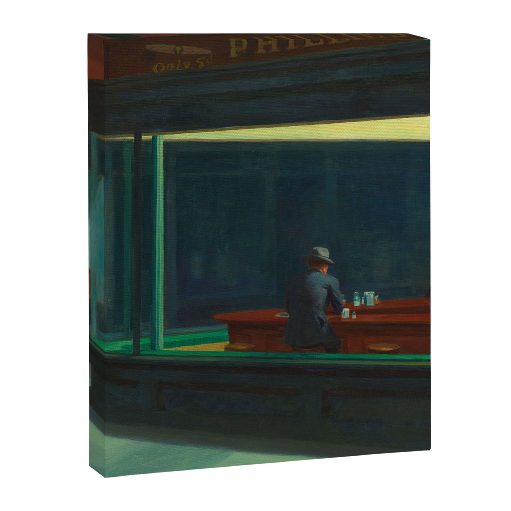 Nighthawks by Edward Hopper  Canvas Print Gallery Image 6