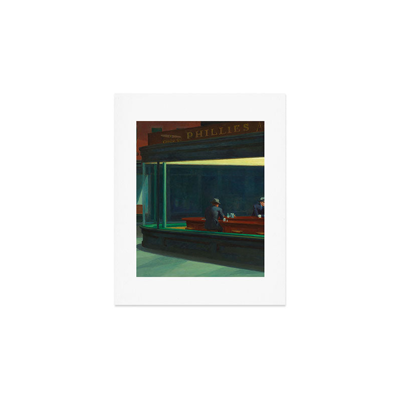 Nighthawks by Edward Hopper  Art Print Gallery Image 1