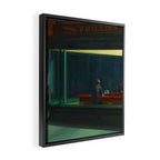 Nighthawks by Edward Hopper  Framed Canvas Print Gallery Image 2