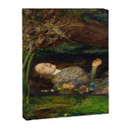 Ophelia, John Everett Millais Canvas Print Gallery Image 6