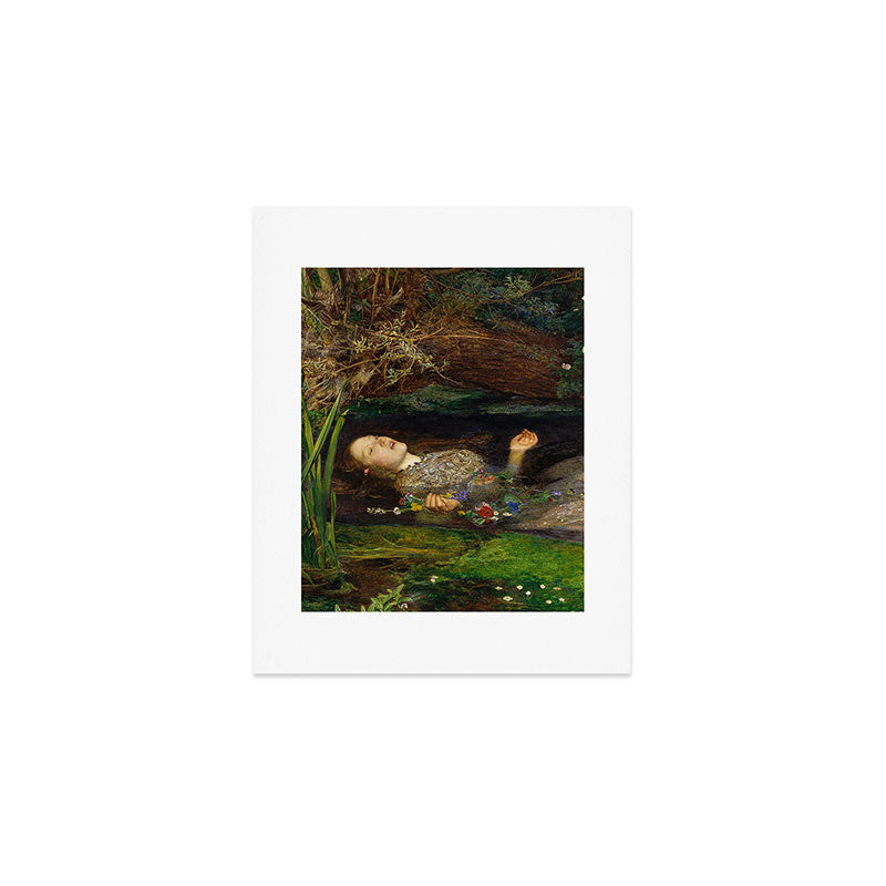 Ophelia, John Everett Millais Art Print Gallery Image 1