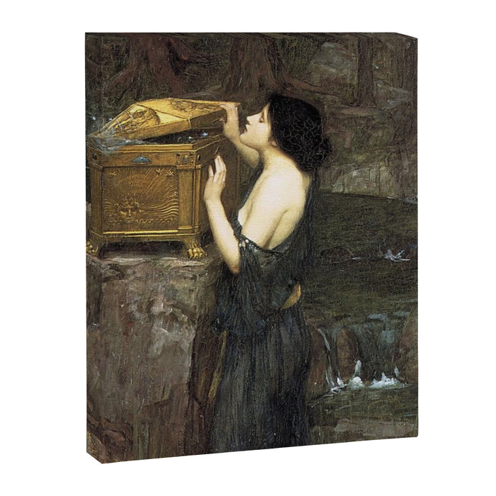 Pandora by John William Waterhouse Canvas Print Gallery Image 1