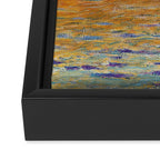 San Giorgio Maggiore at Dusk by Claude Monet Framed Canvas Print Gallery Image 3