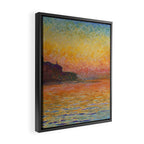 San Giorgio Maggiore at Dusk by Claude Monet Framed Canvas Print Gallery Image 2