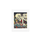 Takiyasha the Witch and the Skeleton Specter- Utagawa Kuniyoshi Art Print Gallery Image 1