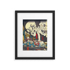 Takiyasha the Witch and the Skeleton Specter- Utagawa Kuniyoshi Framed Art Print Gallery Image 5