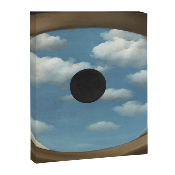 The False Mirror by René Magritte Canvas Print Gallery Image 1